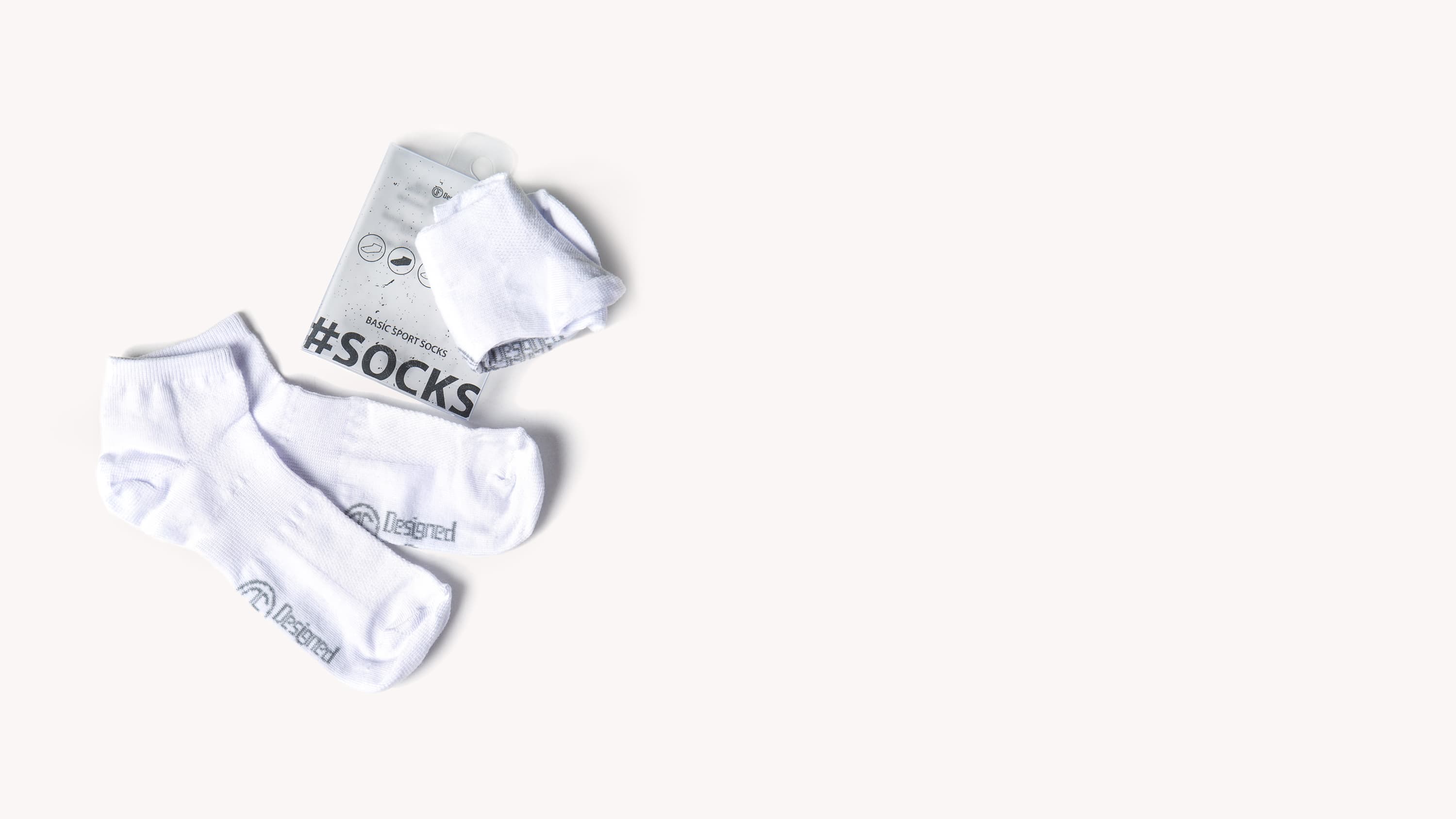 Sport Socks DF White