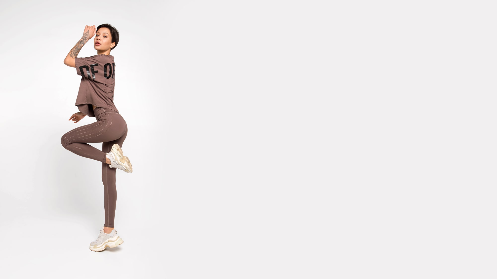 Футболка DF Original Oversize Long Nude