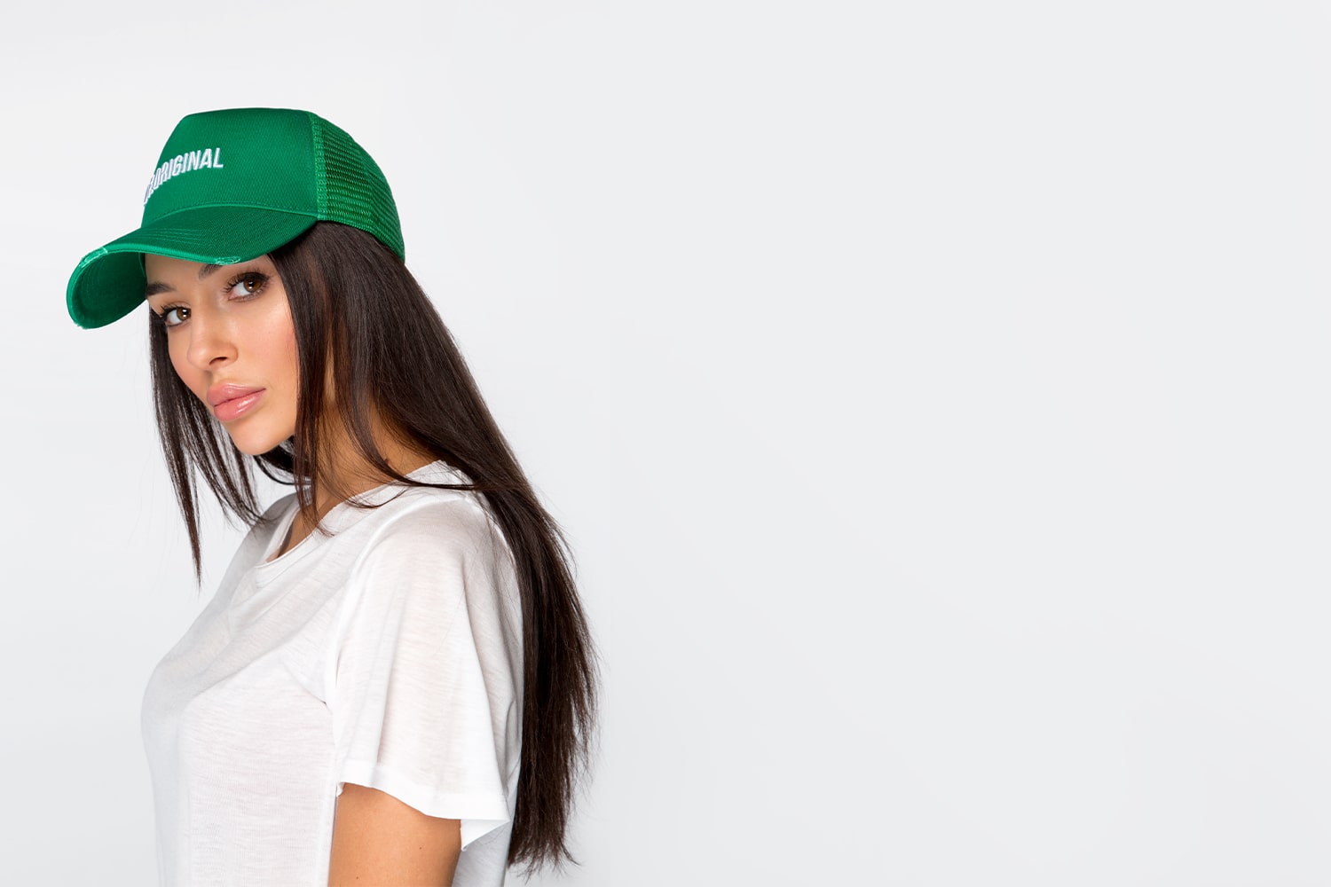 Бейсболка DF Original GREEN