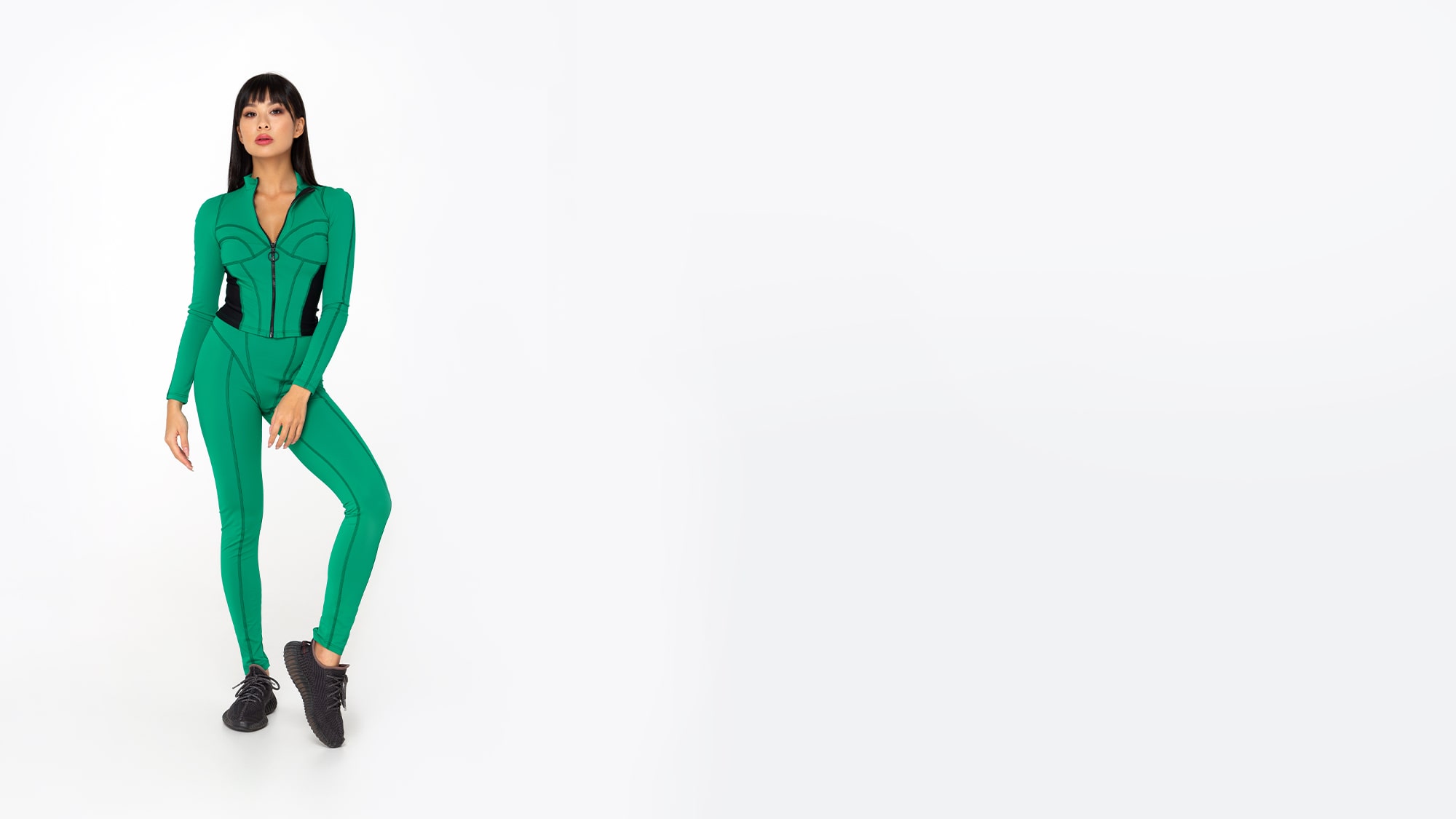 Summer Vogue Green Rashguard