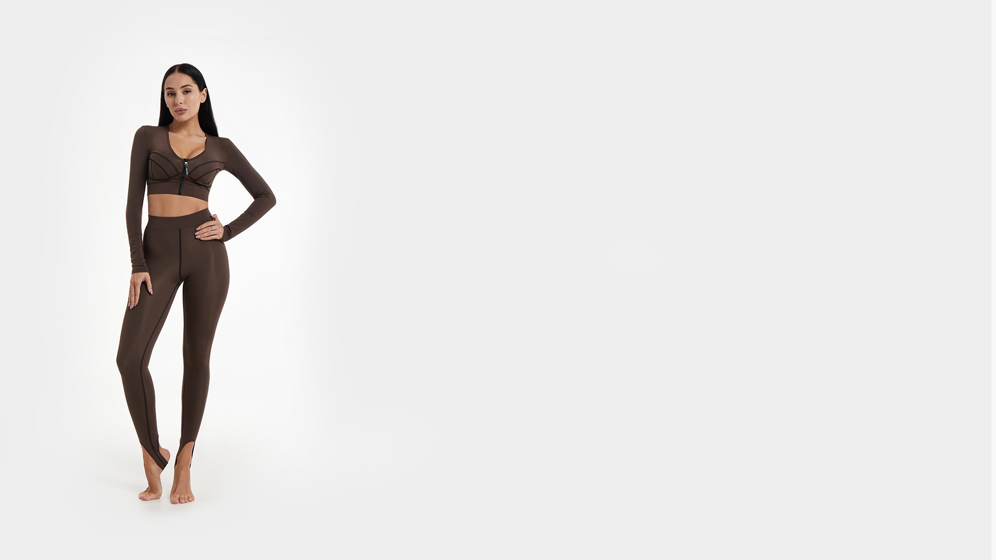 Топ Лонгслив Manifest Chocolate