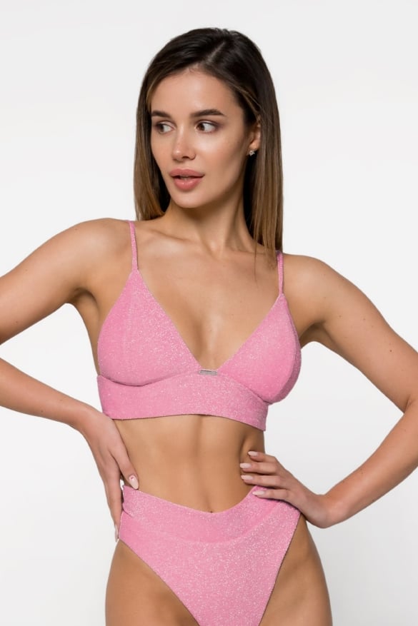 Топ Glam Lurex Rose