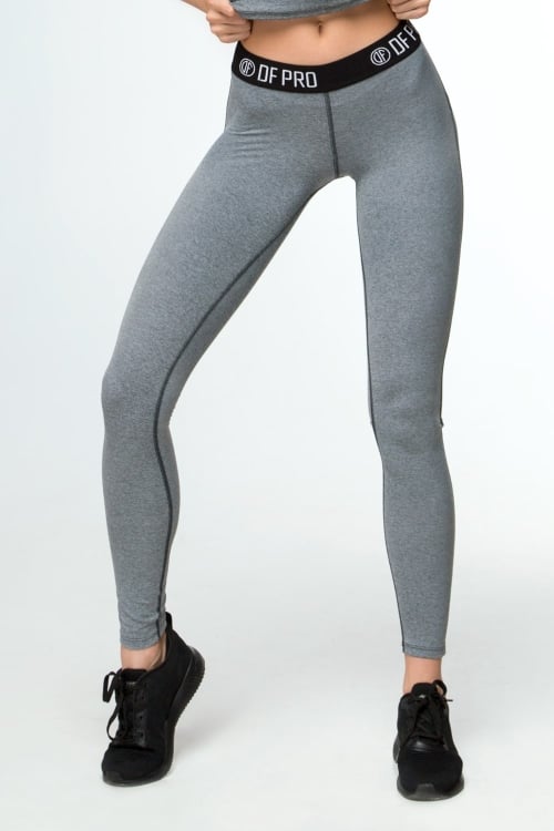 Спортивные леггинсы Pro Fitness Grey леггинсы designed for fitness в леггинсах для фитнеса от df