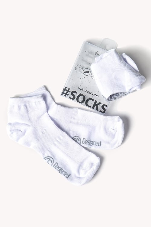 Спортивные носки DF White носки женские designed for fitness носки женские брендовые носки от df