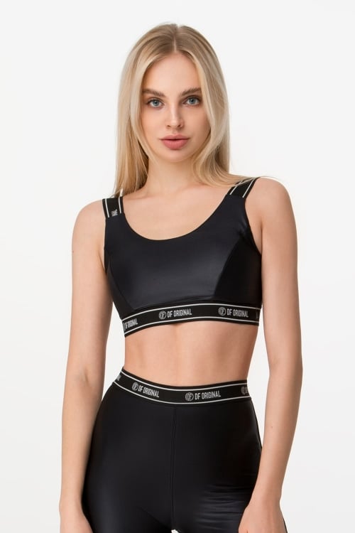 Спортивний Топ Бра DF ORIGINAL Black