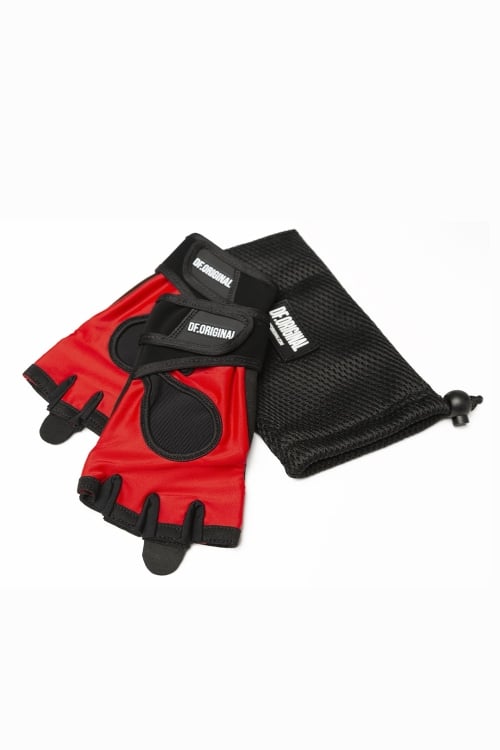 ПЕРЧАТКИ DF ORIGINAL RED женские перчатки для фитнеса designed for fitness спортивный перчатка от df