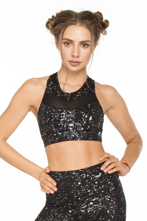ТОП-БРА Stardust Silver топы женские designed for fitness женский топик для фитнеса от df