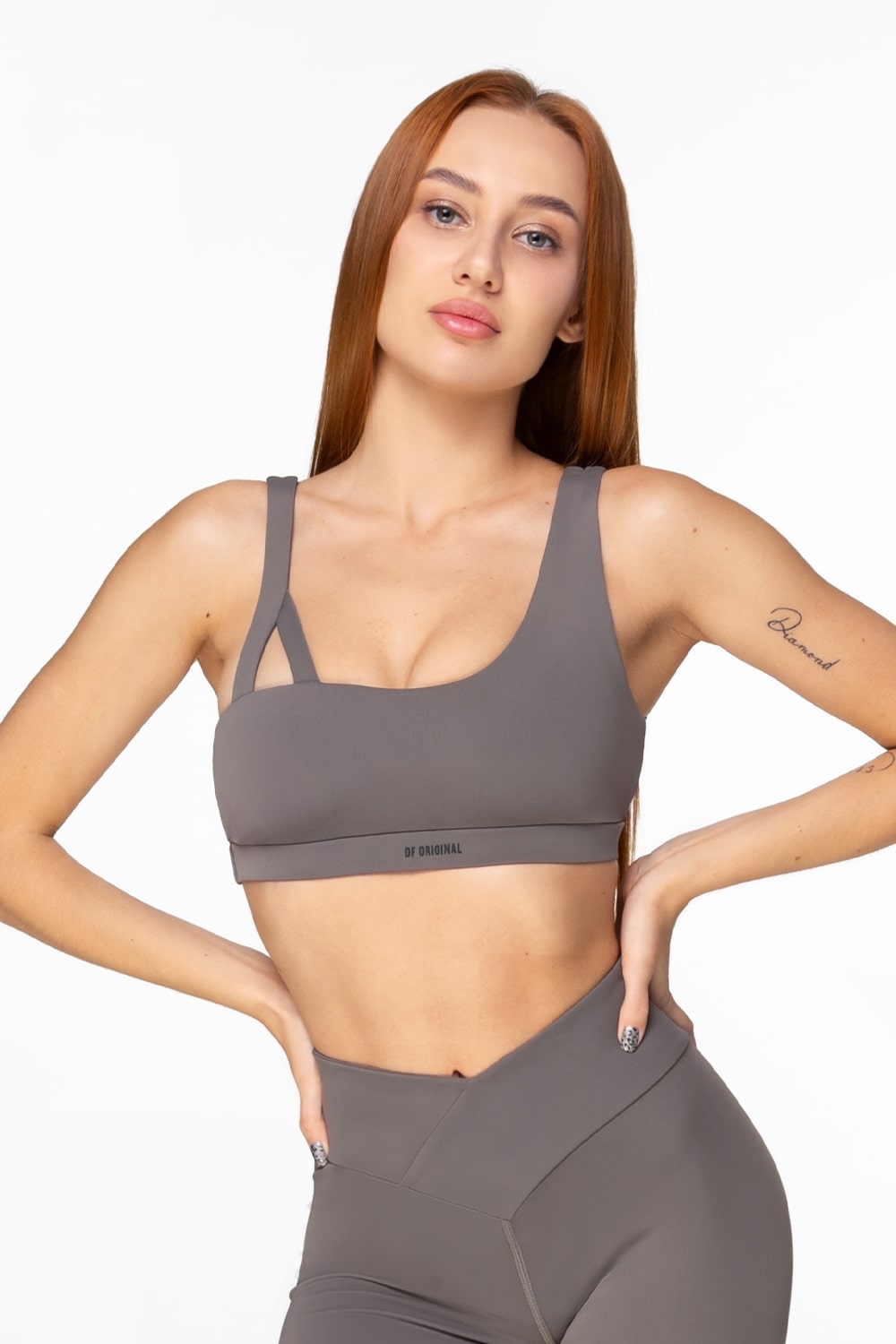 INTRO Chocolate Sports Top Bra