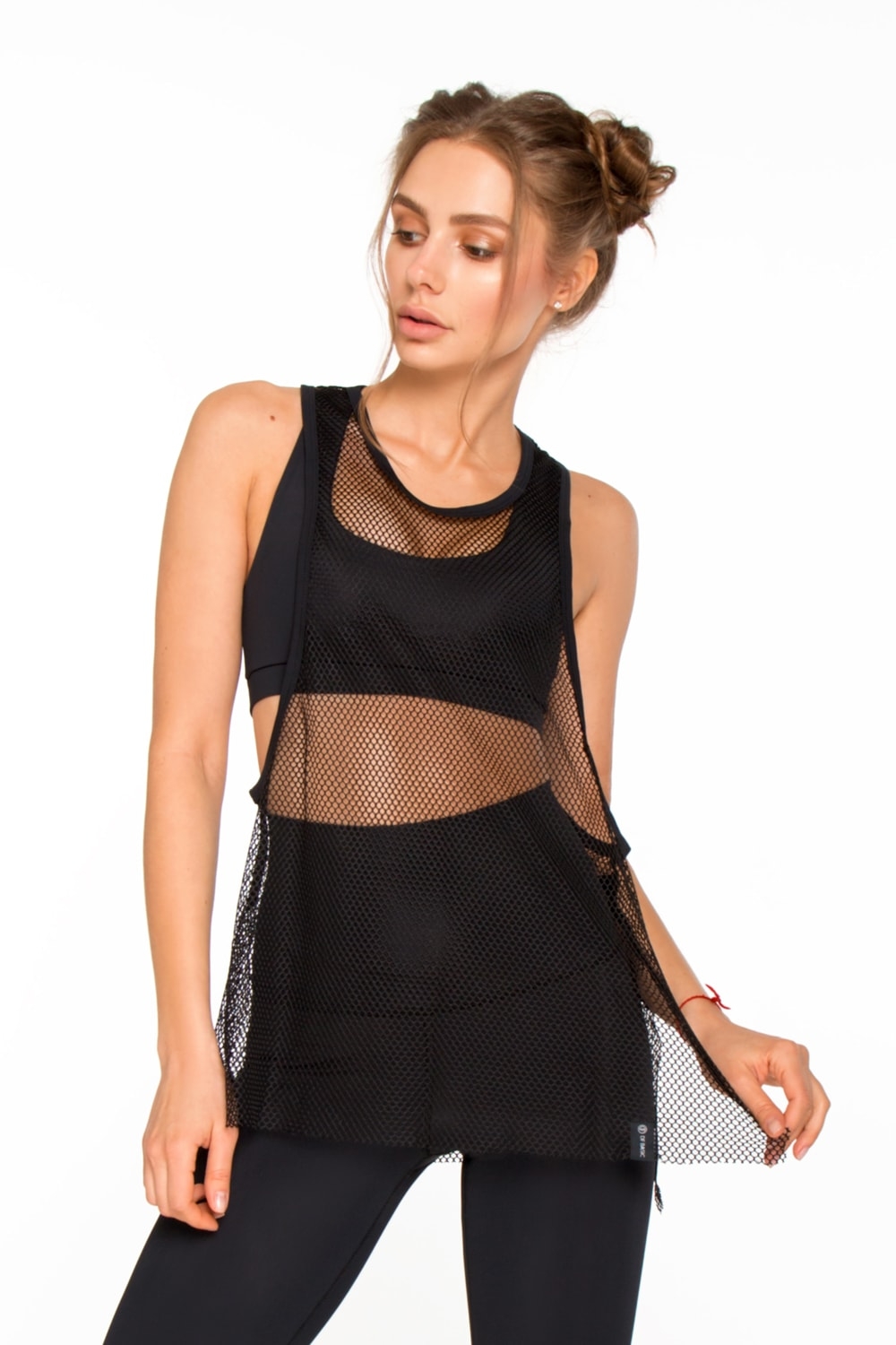 Спортивна Майка-сітка Mesh Black