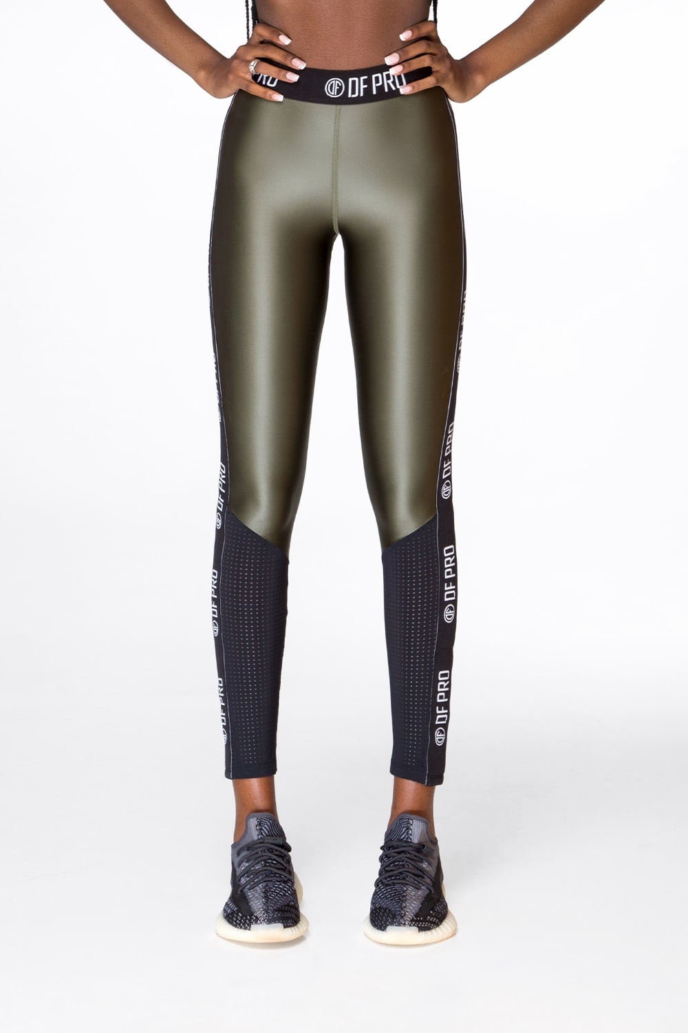 New Perform Pro Green Leggings