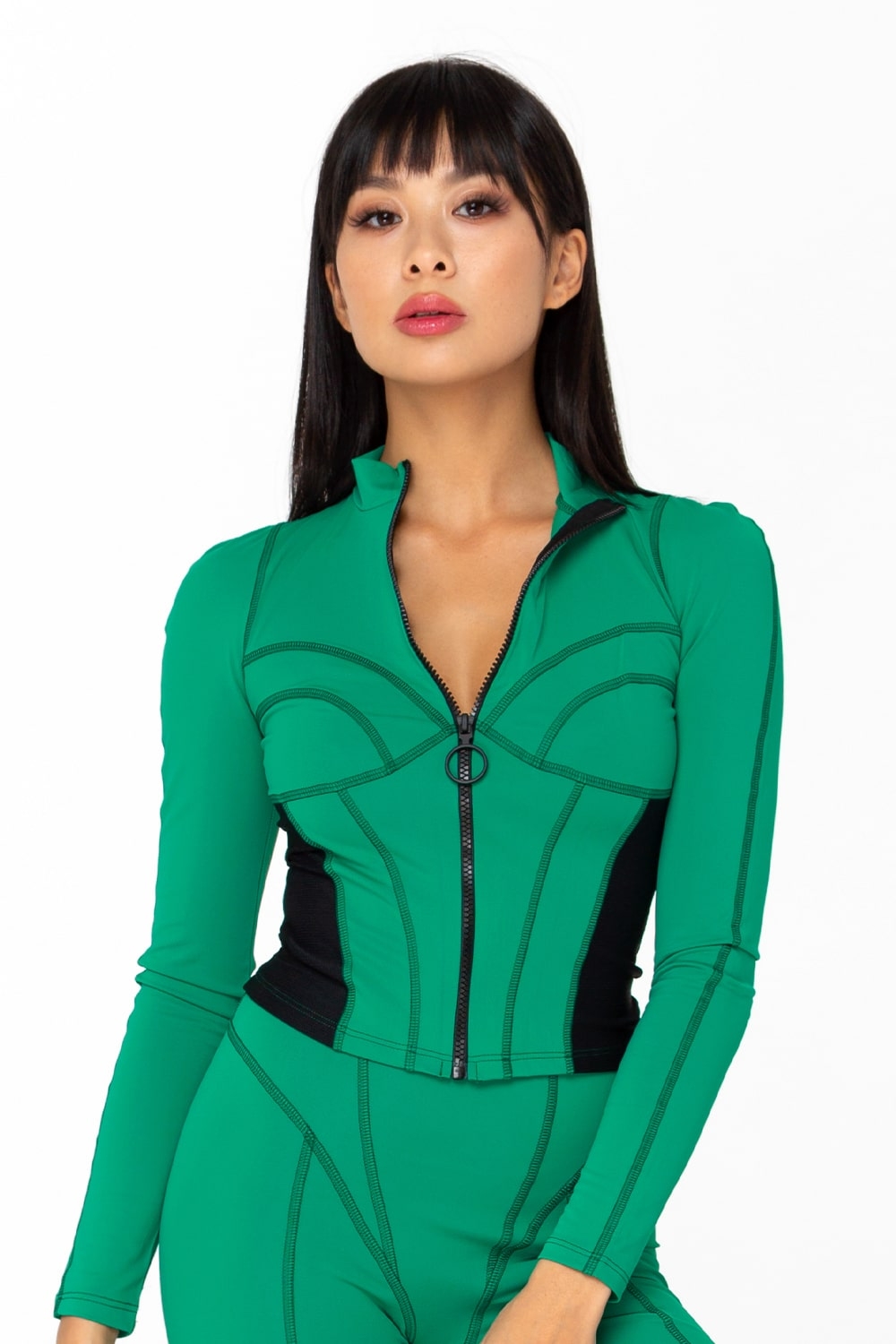 Summer Vogue Green Rashguard