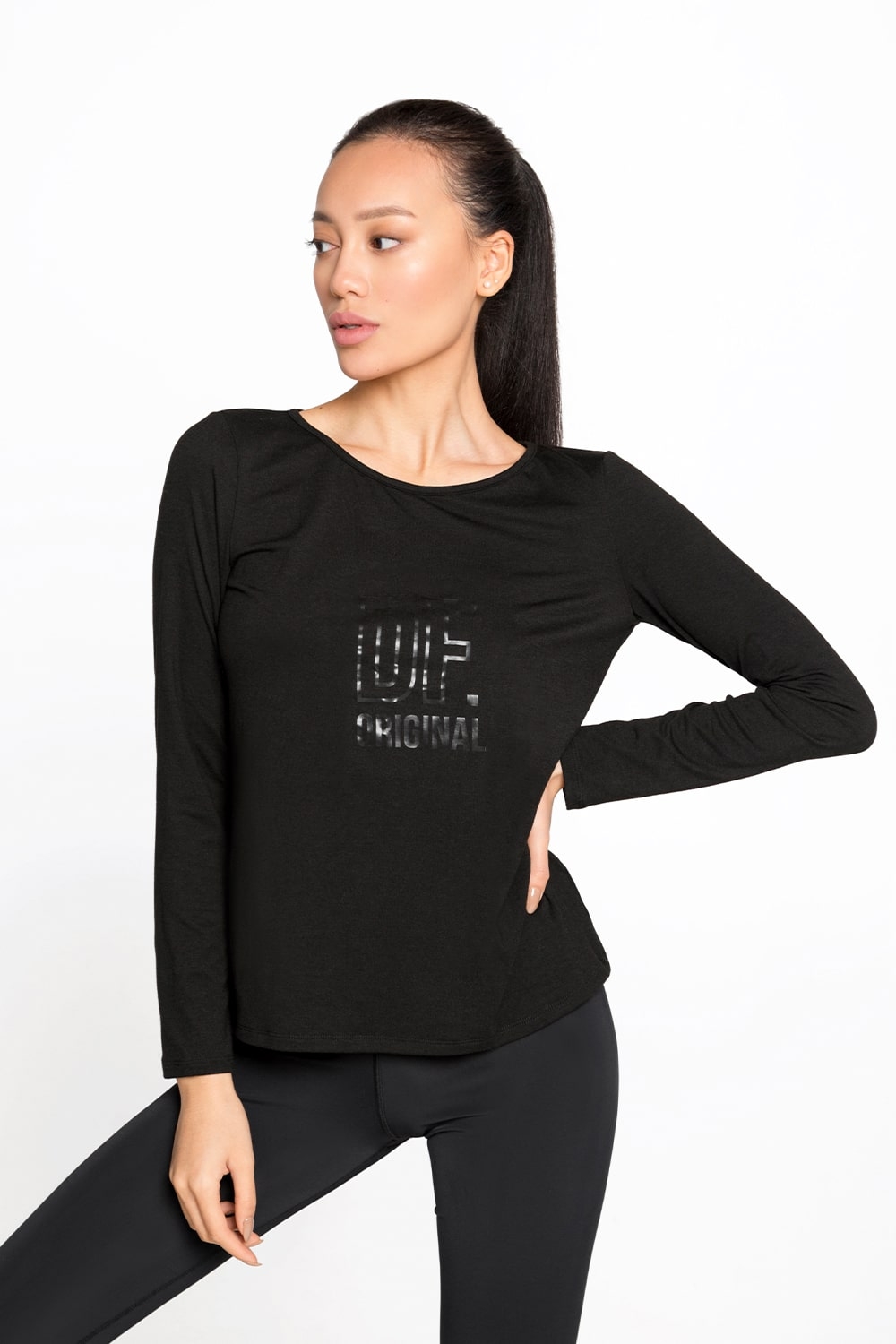 Twist Black Pullover
