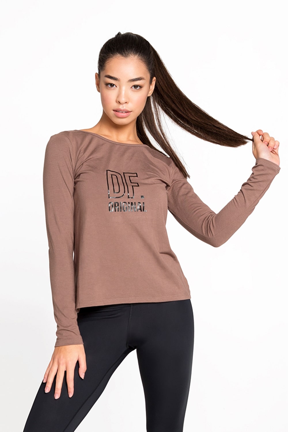 Pullover Twist Nude women's pullover designed for fitness stylish pullover from df