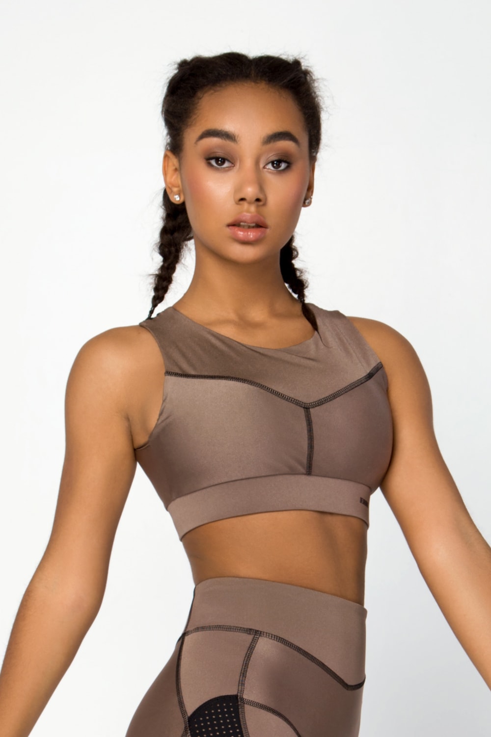 Nebula Umber Bra women's tops designed for fitness sports tops ftom df