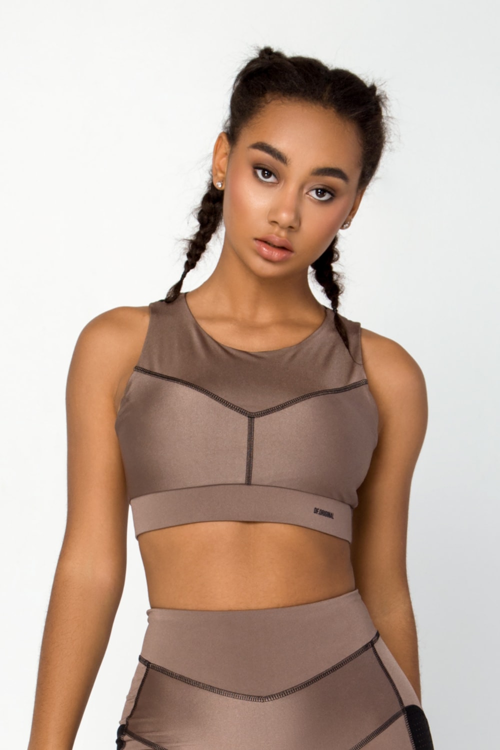 Nebula Umber Bra women's tops designed for fitness sports tops ftom df