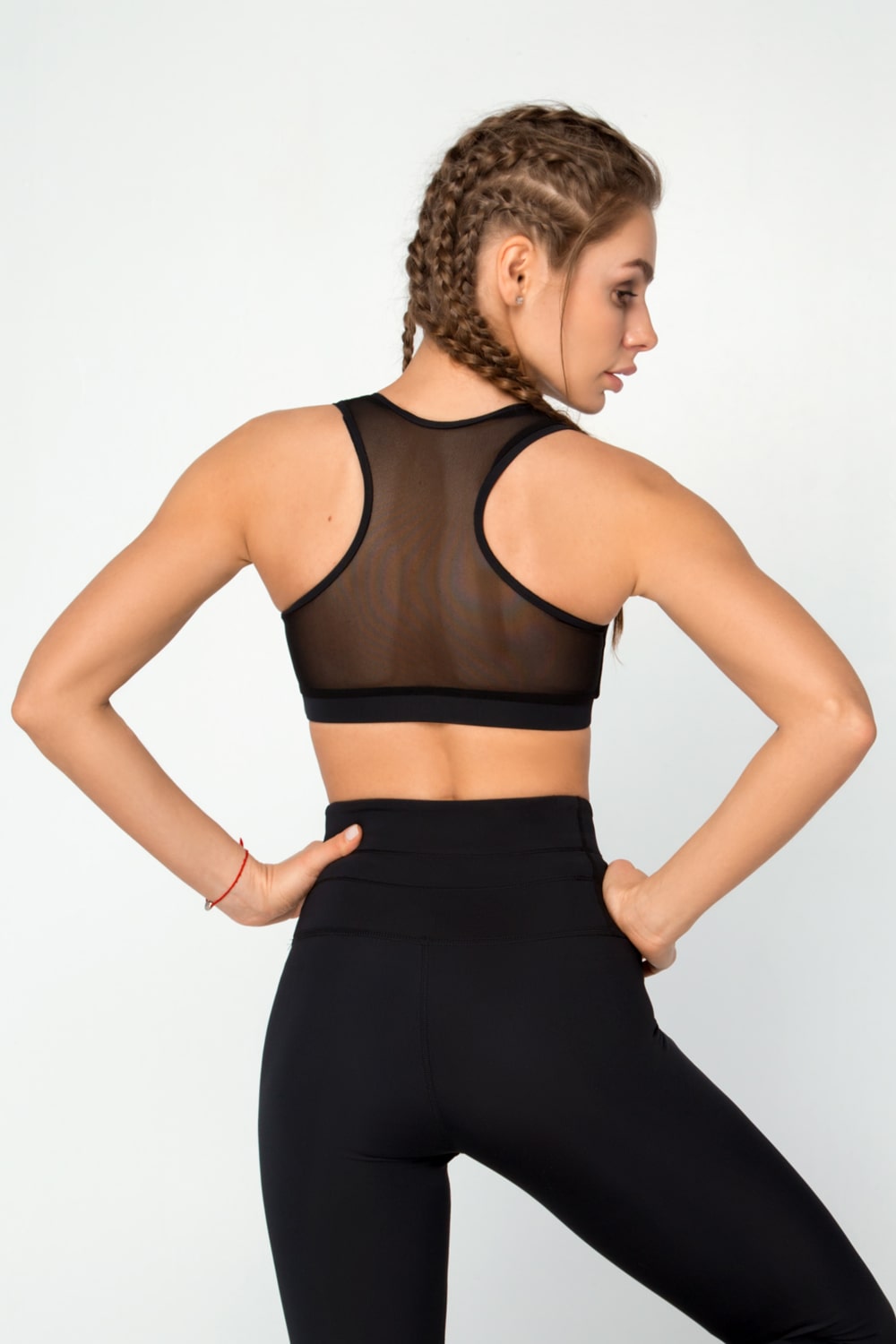 Спортивный топ Black Net топы женские designed for fitness женский топик для фитнеса от df